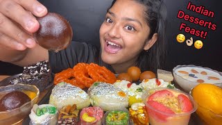 Download lagu INDIAN DESSERTS EATING 🤤 GULAB JAMUN, RASGULLA, MALAI SANDWICH, RASMALAI | FOOD EATING VIDEOS mp3 Download lagu INDIAN DESSERTS EATING 🤤 GULAB JAMUN, RASGULLA, MALAI SANDWICH, RASMALAI | FOOD EATING VIDEOS mp3