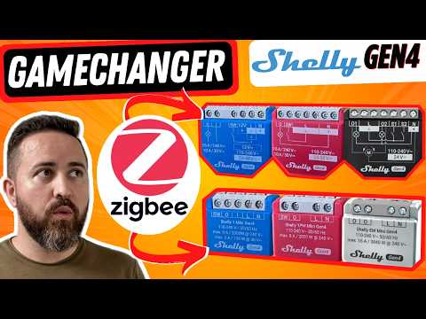 Warum die Shelly Relais der 4. Generation alles verändern 🤯 - Review mit WLAN, ZigBee & Matter ⚡️