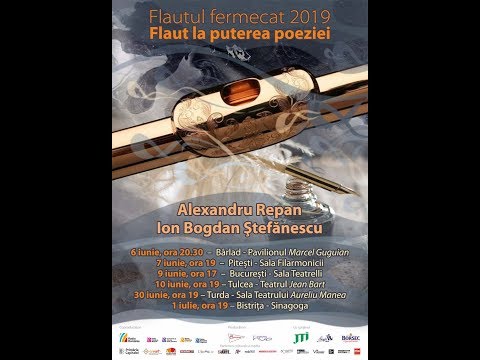 Flaut la puterea poeziei – Ion Bogdan Ștefănescu și Alexandru Repan