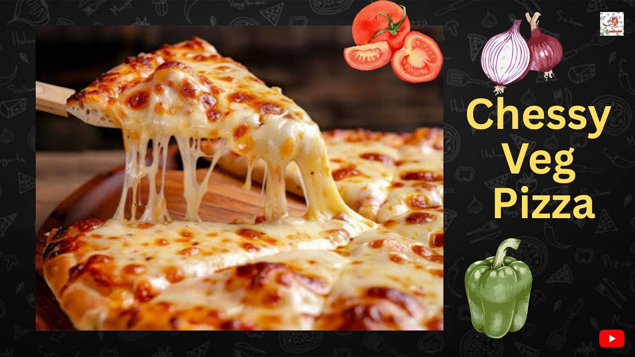 🔥Ye Veg Pizza Recipe Try Kar Li To Bahar Ka Pizza Bhool Jaoge! Cheesy Homemade Veg Pizza 🍕🧀
