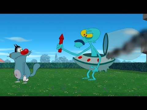 हिंदी Oggy and the Cockroaches 👽😳 NEW BUDDY 👽😳 Hindi Cartoons for Kids