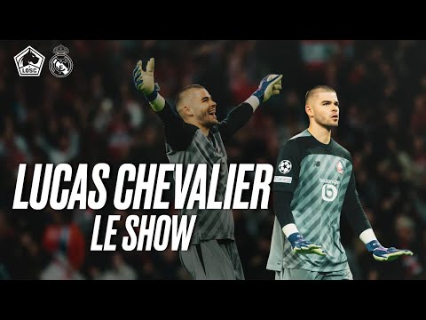 Lucas Chevalier's SHOW against Real Madrid 🧱🧤