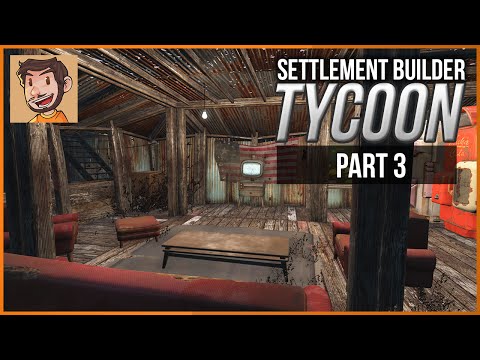 Flabaliki Plays: Settlement Builder Tycoon - Part 3 (Fallout 4)