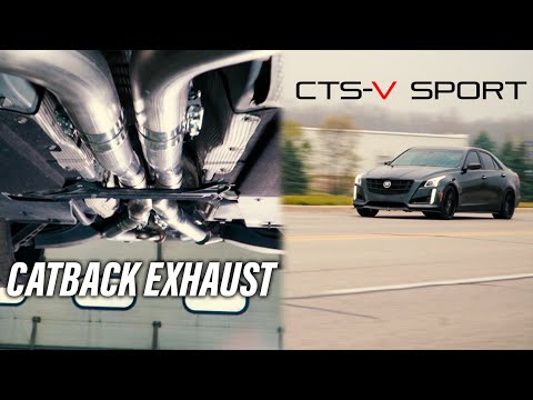 CTS-V Sport Catback Exhaust Teaser // ZZPerformance