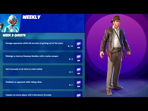 Fortnite All Week 3 Season Quests Guide - Fortnite