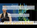 🎹How Deep Is The Ocean, Chord & Lyrics, Susannah McCorkle, Synthesia Piano