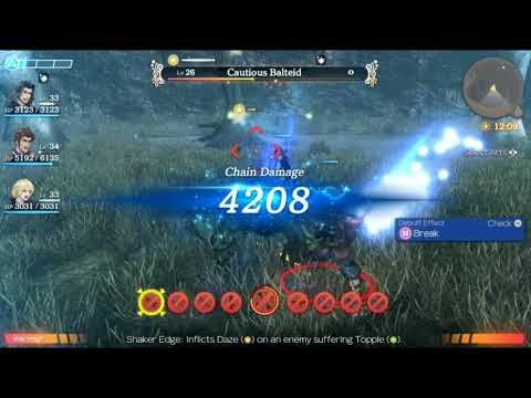 Xenoblade Chronicles - Unique Monster: Cautious Balteid