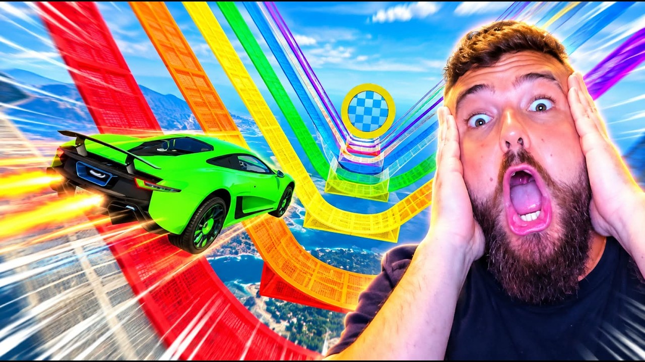CARRERA DE RETOS IMPOSIBLES NUNCA VISTOS EN GTA 5 ONLINE