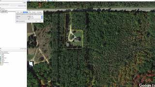 Google Earth: Use the Ruler to find square feet and acres