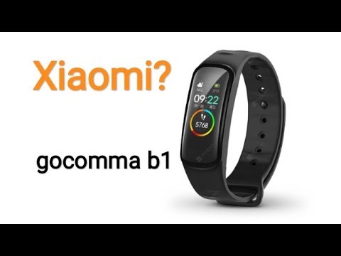 Gocomma B1 фитнес браслет который измеряет давление !