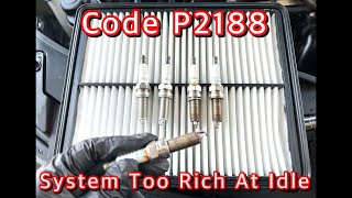 Kia Sorento System Too Rich At Idle - Code P2188 - Simple Fix