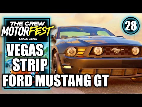 The Crew Motorfest - Vegas Strip Drag Race - Ford Mustang GT - Walkthrough Part 28