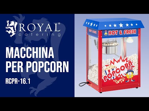 Video - Macchina per popcorn – Design americano