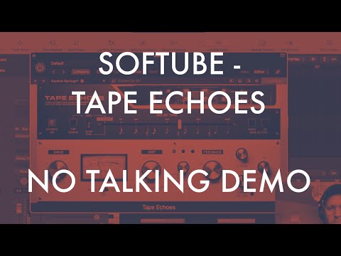 Softube Tape Echoes - no talking demo