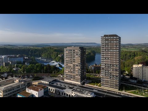 Fassadenprojekt - RhyTech-Hochhäuser