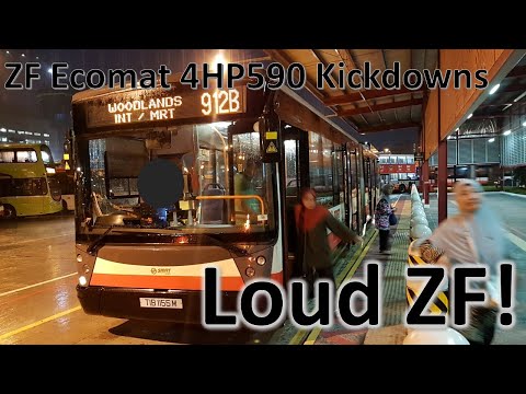 [SMRT]Musical ZF Ecomat 4HP590 Kickdowns - TIB1155M On 912B (Mercedes Benz O405G Hispano Habit)