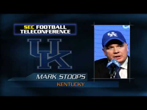 SEC Spring Football Teleconference - Mark Stoops - April 30th, 2014