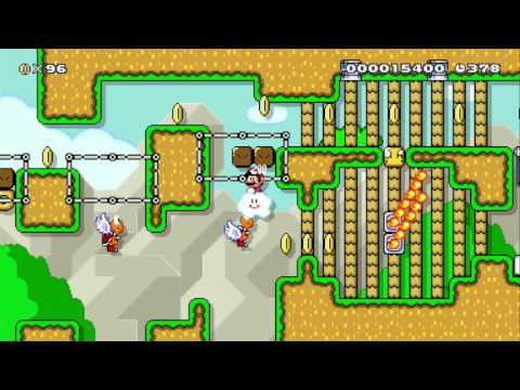 Invisi-Block Course by Jim - SUPER MARIO MAKER - NO COMMENTARY 1AW