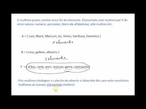 Multimi.part(1).Ce este aceea o multime?    1080 HD