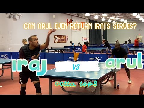Iraj GOLMOHAMMADI [2057] vs Arul [414] - CCTTA Top 8 - 15 Jan 2023 - Group 5 - Match 3