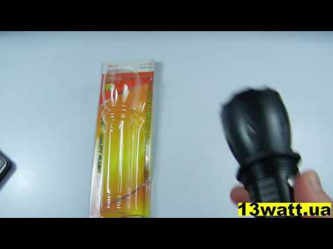 Обзор ручного аккумулятрного фонаря Yajia yj 1177W