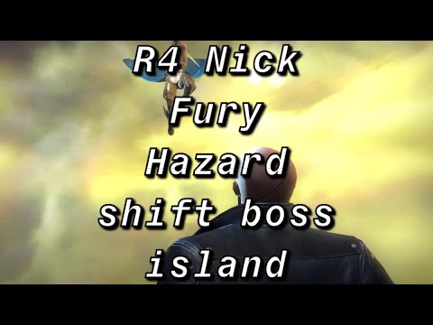 Valkyrie R3 solos R4 Nick Fury Hazard Shift Boss Island Node