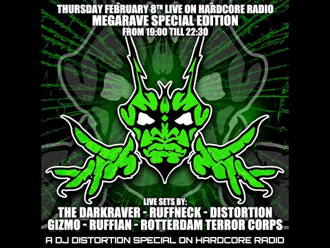 Megarave Special! – Live: Dione and Rob Gee  – Hosted by DJ Distortion RTC