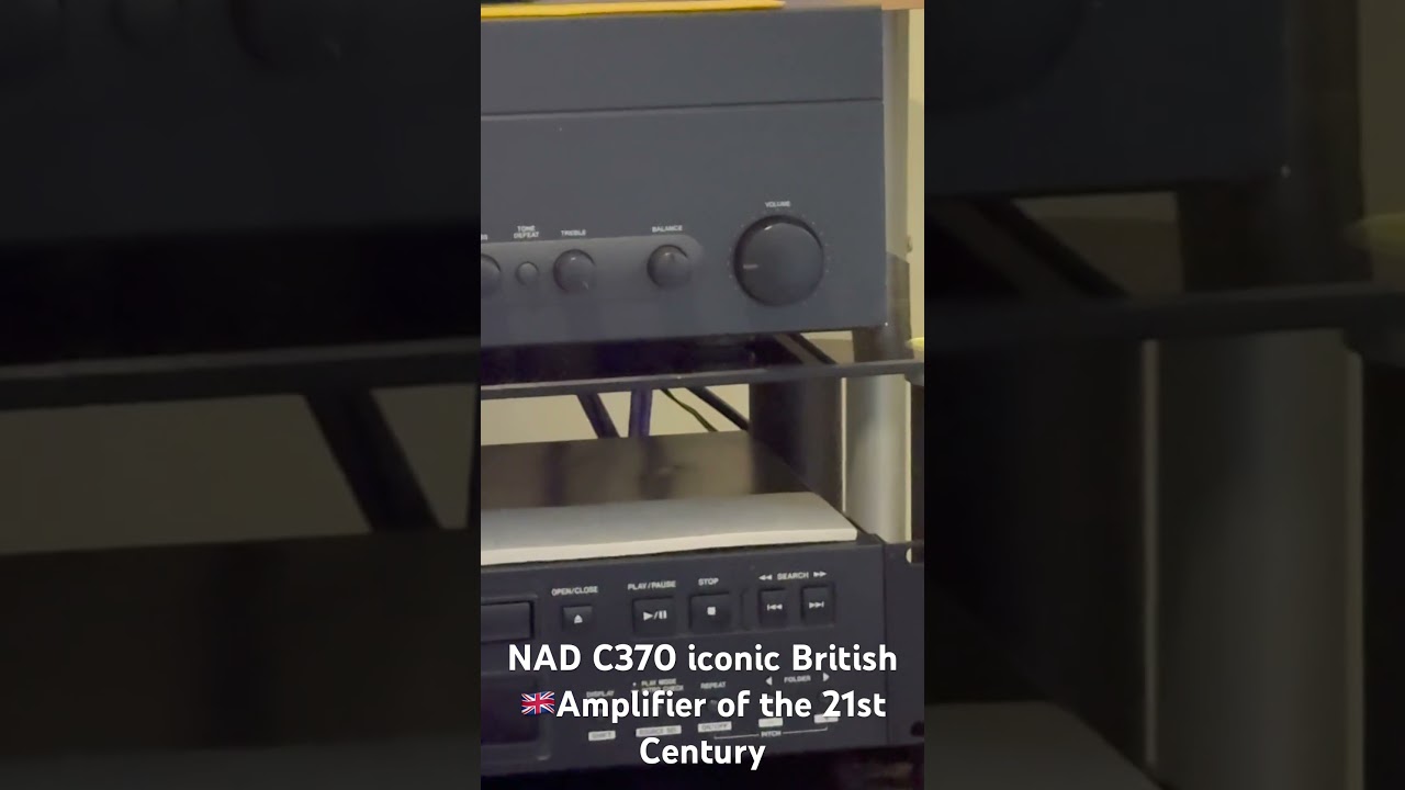 NAD C370 British 🇬🇧Amplifier-one of the best Amplifiers in the 21st Century