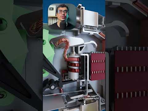 COMO FUNCIONA UM DISJUNTOR #eletrica #eletricista #eletricidade  #engenharia