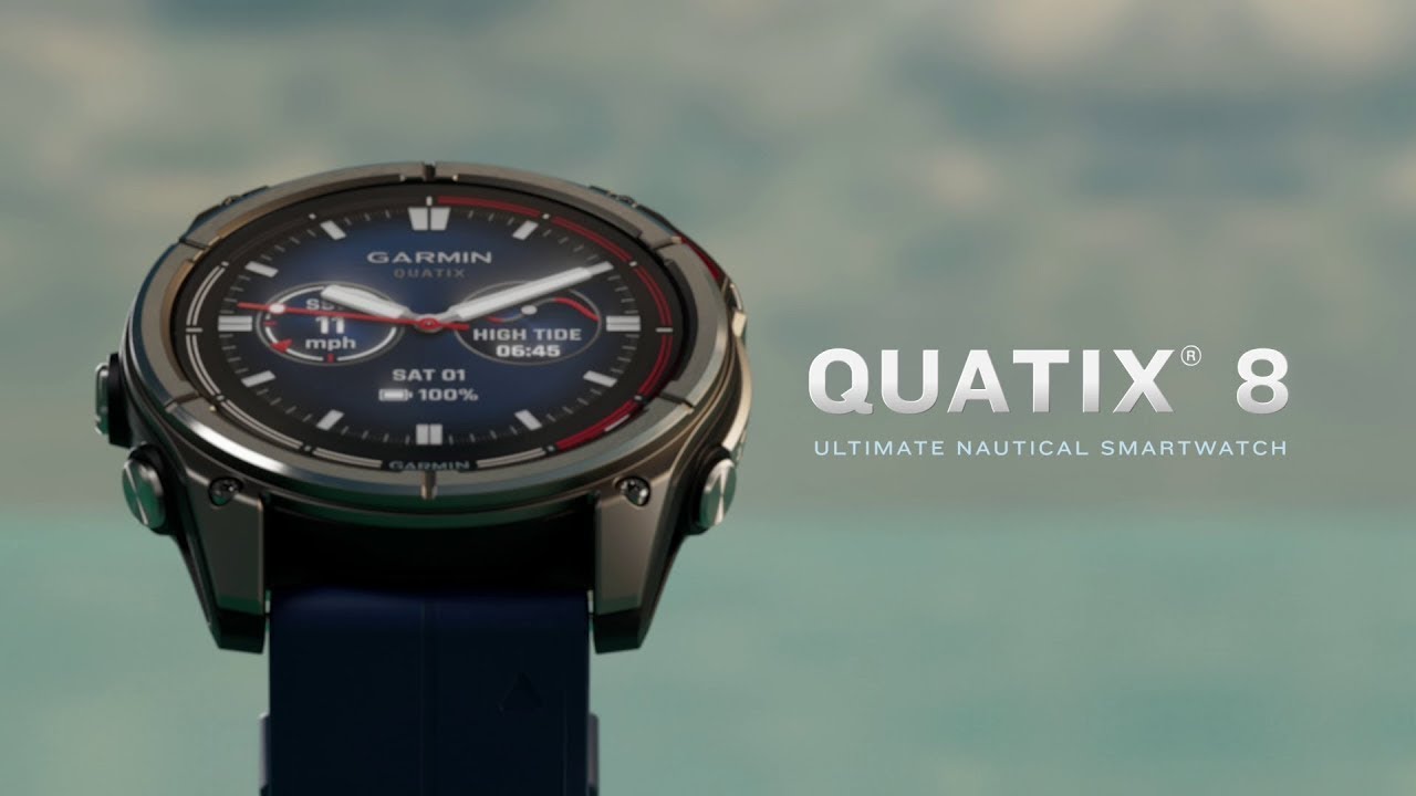 Garmin | quatix 8 | Il nuovo smartwatch GPS per la nautica