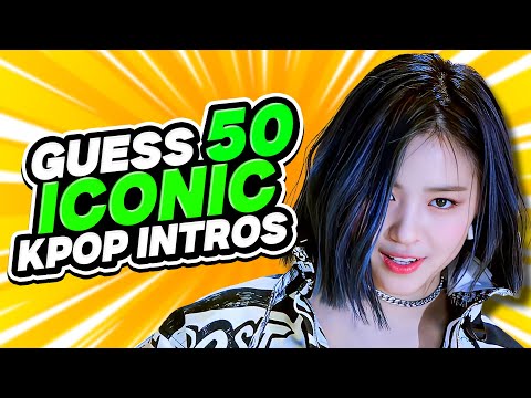 GUESS 50 ICONIC KPOP INTROS 🎵🎧 | KPOP QUIZ