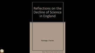 Reflections on the Decline of Science in England