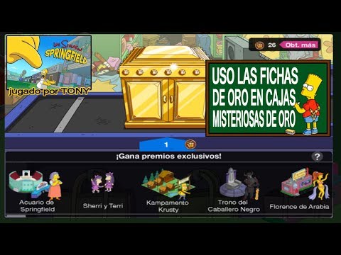 Los Simpson Spfield "Black Friday 2018: Cap. 5 - Abro todas las Cajas misteriosas de Oro" por Tony