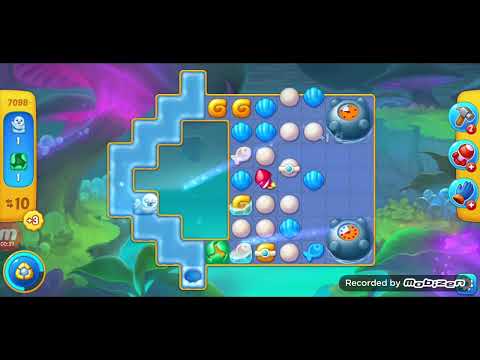 fishdom gameplay / level 7098 / It is like the ads? / thank you 피쉬돔 / 모바일 게임 / 중독성 있는 게임 / 구독 좋아요