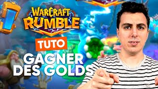 COMMENT GAGNER DES GOLDS SUR WARCRAFT RUMBLE ?