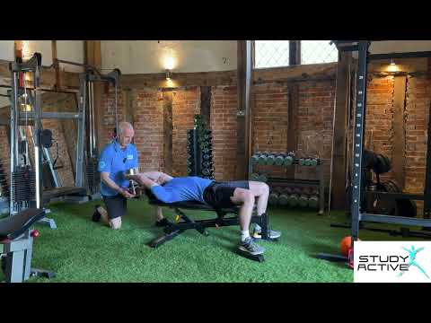 bent-arm dumbbell pullover