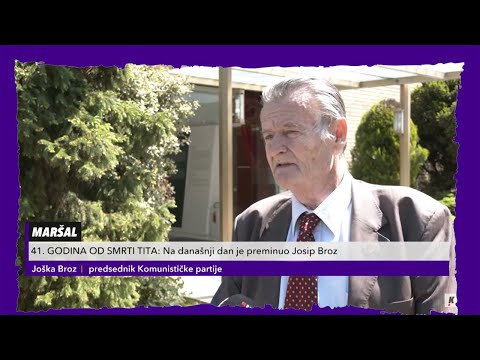 JOŠKA BROZ NA DAN TITOVE SMRTI ODSEČNO: Lažu da je on ZADUŽIO Jugoslaviju, žele da ga OCRNE!