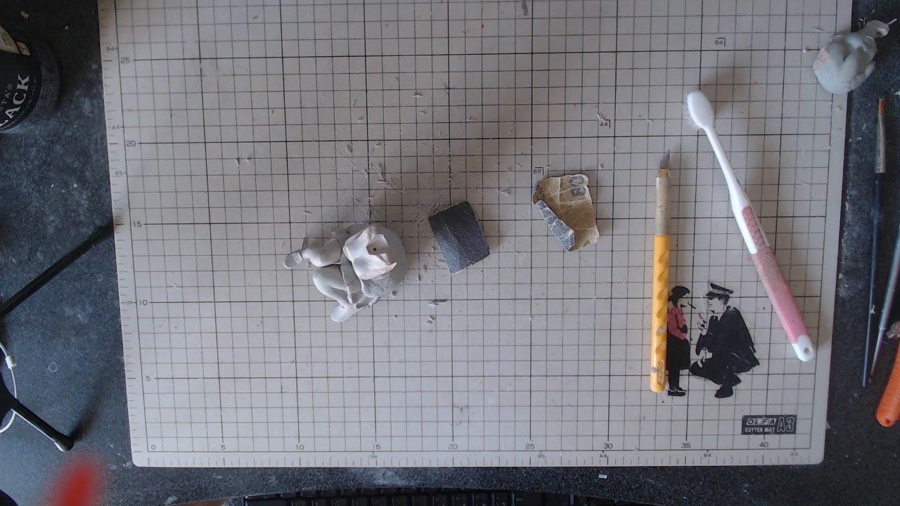 LIVE【42日目】100日後にできるフィギュア”(仮)“ / Figures to be completed in100 days