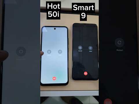 Infinix Hot 50i Vs Infinix Smart 9 Reboot Up Test