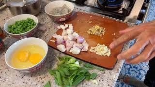 Easy Sichuan Shrimp Fried Rice (Full)
