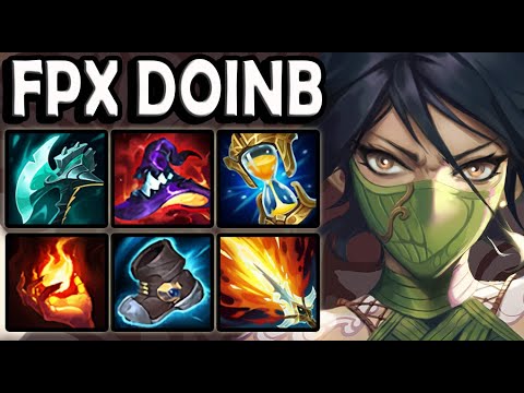 Akali MID vs Twisted Fate [ FPX Doinb ] Korea Master (279 CS at 27 Minutes) 🔥