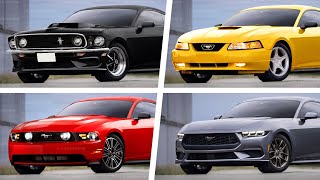 Ford Mustang (1965-2025) The legend of the years
