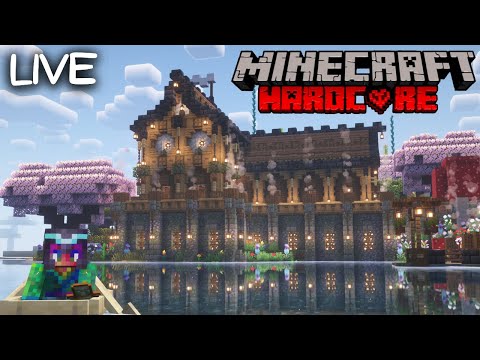 EPIC Hardcore Ocean House Build! 🔥 Minecraft Survival