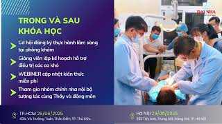 SẮP KHAI GIẢNG KHÓA HỌC MỚI - CHỈNH NHA MÁNG THEO CƠ CHẾ SINH HỌC THÍCH NGHI VÀ BÙ TRỪ PHỐI HỢP TAD