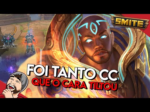 FOI TANTO CC QUE O CARA TILTOU... LUL - OLORUN MID - Master Ranked Conquista - ⚡ Smite BR