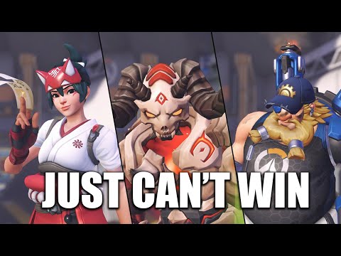 The Unwinnable Trifect - Tank/Dps/Support Carry to lose in overwatch 2