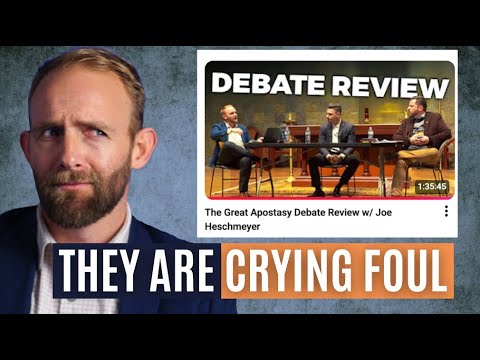 The Great Apostasy Debate: Did I do something wrong? Or did they miss the point?