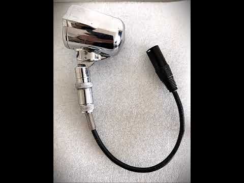 Immagine Vintage 1970's ASTATIC 10DA Dynamic Microphone, working original-w/stand-cable - 8