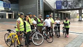 Engelli haklarını savunmak için İstanbul'dan Brüksel'e 4 bin km pedal 
