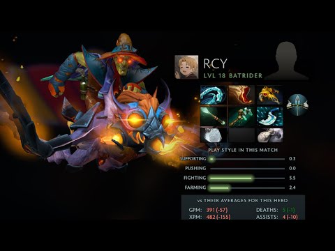 Dota 2 Replay 7.32E RCY's Batrider DogChamp vs 5RATFORCESTAFF